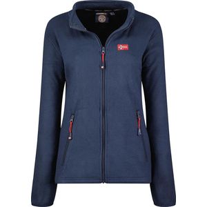 Fleece Voorjaarsvest Met Rits Dames Geographical Norway Ulyssis - Donker Blauw - XXL