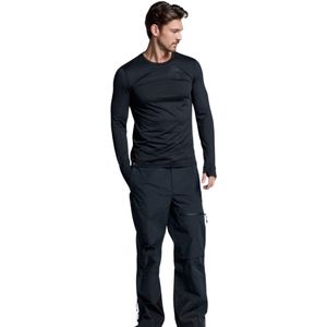 Poederbaas skishirt Four Seasons zwart