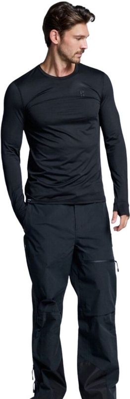 Poederbaas skishirt Four Seasons zwart