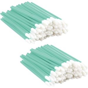 200 wattenstaafjes en schuimreinigingsdoekjes voor multifunctioneel gebruik