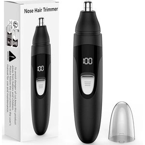 Neustrimmer - Efficiënt en Veilig - Voor Neus, Oren en Wenkbrauwen - Compact en Gebruiksvriendelijk Design - Pijnloos en Precies - Verzorging voor Mannen en Vrouwen