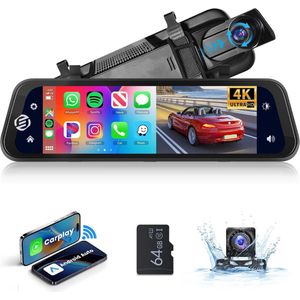 Equivera Dual Dashcam - Dashcam Voor En Achter - Auto Camera Dashcam - Dashcam Auto - Dual Dashcam Voor Auto