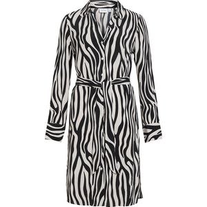 Vila - 14084529 - VIFINI MIDI SHIRT PANTERPRINT DRESS - NOOS