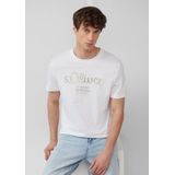 s.Oliver RED LABEL - T-shirt - Effen - Katoen - Regular Fit