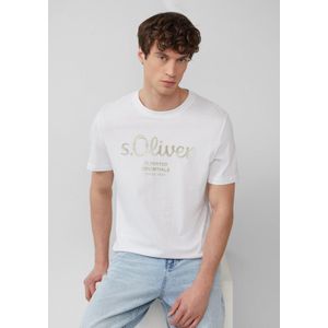 s.Oliver RED LABEL - T-shirt - Effen - Katoen - Regular Fit
