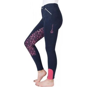 PFIFF rijbroek Zahra 116 blauw-roze