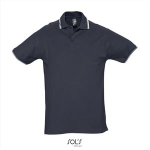 SOL'S Contrast-Polo Practice L585 - Navy/White - XL