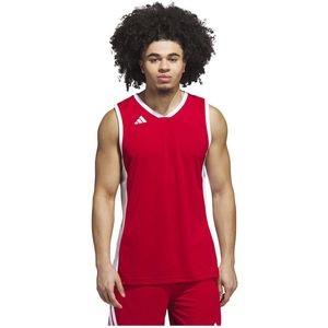 Adidas 3g Speed Reversible Basketball Mouwloos T-shirt Rood L / Regular Man