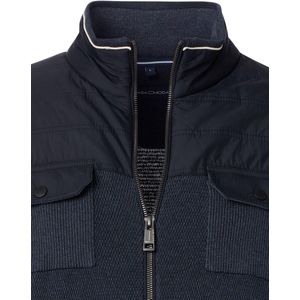 Casa Moda vest donkerblauw