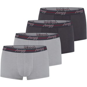 sloggi Heren hipster short / pant 4 pack men Start