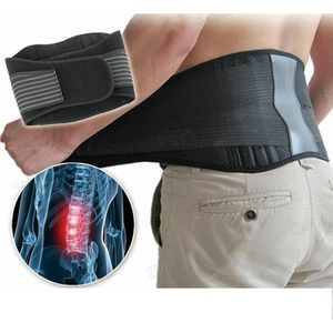 Allernieuwste.nl® Orthopedisch Toermalijn Infrarood Massage Zelfwarmend - Magneet - Rugpijn - Rugklachten - Rugband - Rugbrace - Beter Slapen - L-XL