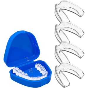 White-Label® Anti Snurk - Snurkbeugel - Anti Snurk Producten - Geschikt Voor Mannen & Vrouwen - Blauw