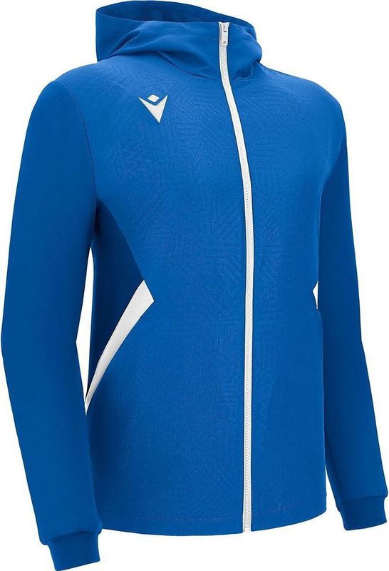 Macron - Victory Tiamat - Jas Met Kap - Royal - Wit