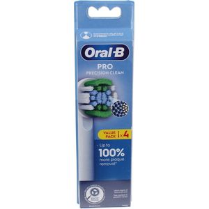 ORAL-B - Precision Clean Refill XF - Opzetborstels - 4 Stuks