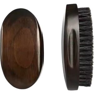 ARAMO® - Professionele Premium Beukenhouten Baardborstel met 100% Everzwijnhaar - Voor na gebruik van baardolie en/of baardbalsem