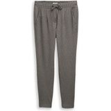 TOM TAILOR Damesbroek, 39304 - Black Beige Wave Structuur, 32W / 32L