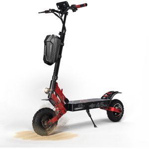 Phreeze Elektrische Step met Telefoonhouder - 25KM/H - Voor Volwassenen - NFC Slot - 10 Inch Luchtbanden - Dubbele Vering - 45 KM Actieradius - 500W - Opvouwbaar - Zwart