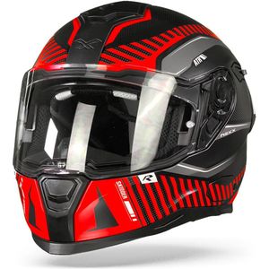 Nexx SX.100R Skidder Black Red Matt XXL