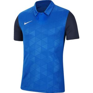 Nike Trophy IV Sportpolo - Maat 116 - Unisex - blauw/ navy
