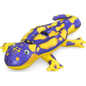 Bestway Opblaasbare Salamander Figuur met Handvatten 191x119 cm +3 Jaar Strand en Zwembad 41502