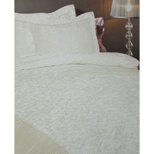 Essenza 24 Karaat Dekbedovertrek - Eenpersoons - 140x200/220 cm - Cream