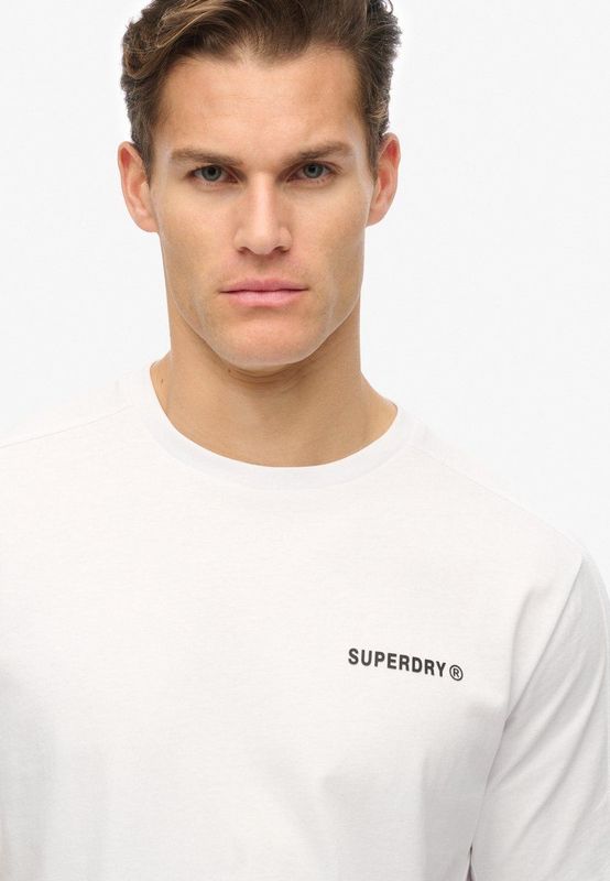 Superdry - Tech Relaxed T-shirt - Katoen - Korte Mouwen