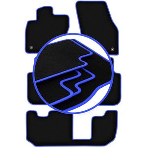 CARLUX-BLUE automatten voor: Seat Tarraco 7-zitter (2018-)