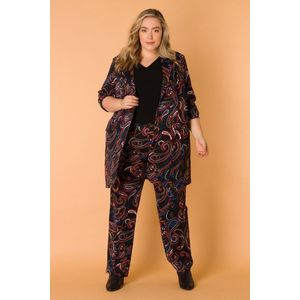 COLLETTA blazer travel print