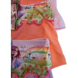 Meisjes boxershorts - Love - Bamboe - 5 stuks - 7/8 Jaar