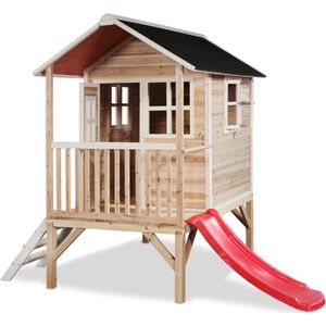 EXIT Loft 300 houten speelhuisje - naturel