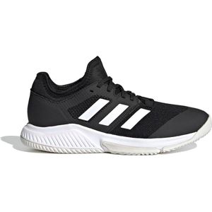 adidas Court Team Bounce  Sportschoenen - Maat 38 2/3 - Vrouwen - Zwart/Wit