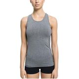 Pure Lime - Dames Tanktop - sport bh - fitness - hardlopen - tennis - grote maten - Grijs - Maat L/XL