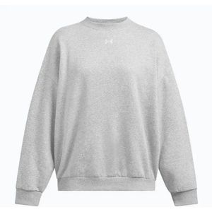 Under Armour - Rival Fleece Os Crew - T-shirt - Grijs - Dames