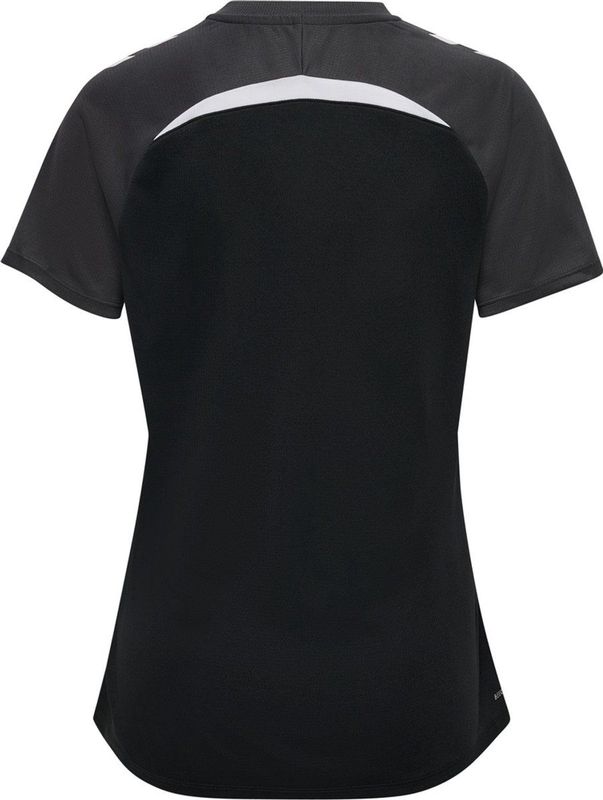 Hummel Damen Polo Shirt Lead 2.0 223758 Black/Asphalt-XXL