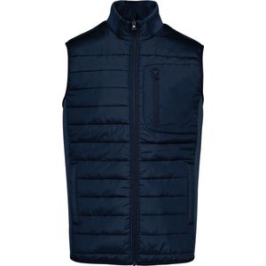 Bodywarmer Heren 4XL Kariban Mouwloos Mid Navy / Midnight Navy Heather 96% Polyester, 4% Elasthan