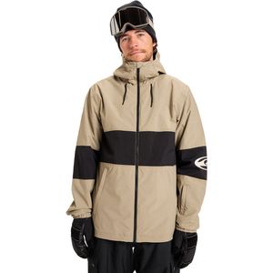 Quiksilver - High In The Hood - Jas - Beige - Technische Sneeuwjas voor Heren