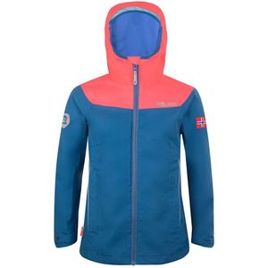 Trollkids - Bergen Jacket - Regenjas - Blauw - Waterdicht