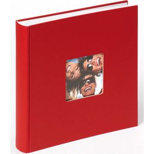 Walther Design FA-208-R Fun - Fotoalbum - 30 x 30 cm - Rood - 100 pagina's