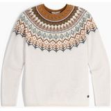Royal Robbins - Westlands Fairisle Crew - Trui - Chalk Heather Monarch PT