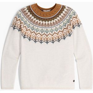 Royal Robbins - Westlands Fairisle Crew - Trui - Chalk Heather Monarch PT