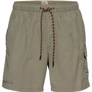 camel active Beach Shorts met cargozak - Maat menswear-S - Khaki