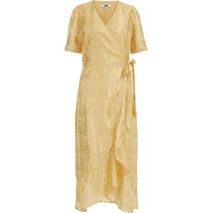WE Fashion Dames maxi-jurk met structuur