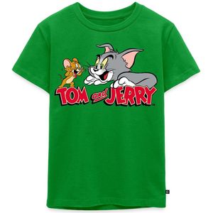 Tom En Jerry Vang Me Maar Premium T Shirt Kinderen