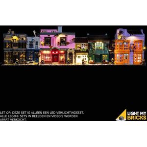 Light My Bricks - Verlichtingsset geschikt voor LEGO Diagon Alley 75978