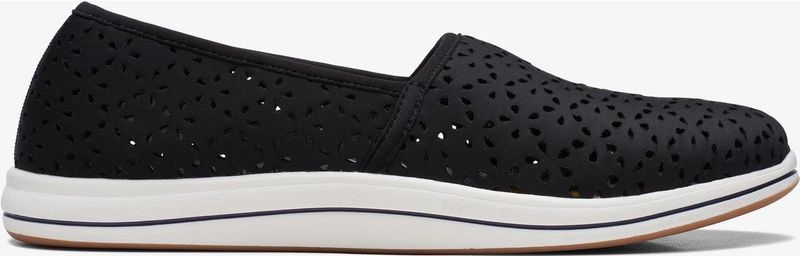 Clarks - Brinkley Emily - Ballerina's - Marineblauw - Stof