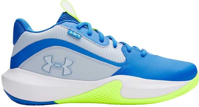 Under Armour - UA Lockdown 7 - Squashschoenen - Blauw Kalm/Blauw Atlantis/Metallic Blauw Kalm