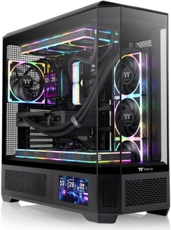 Thermaltake - View 600 TG - PC-behuizing - Zwart - Full Tower