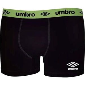 Umbro boxershort heren - mannen onderbroek - perfecte pasvorm - maat L - groene elastiek