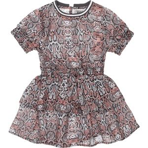 DJ Dutchjeans - Meisje Jurk Snake - Maat 146