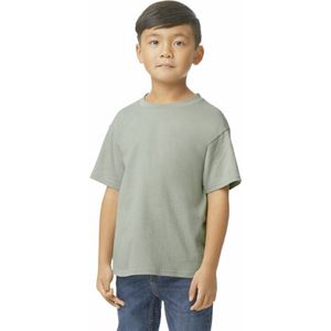 Gildan Kinder-T-shirt Softstyle Midweight GI65000B - Sage - 12/14 years (XL)